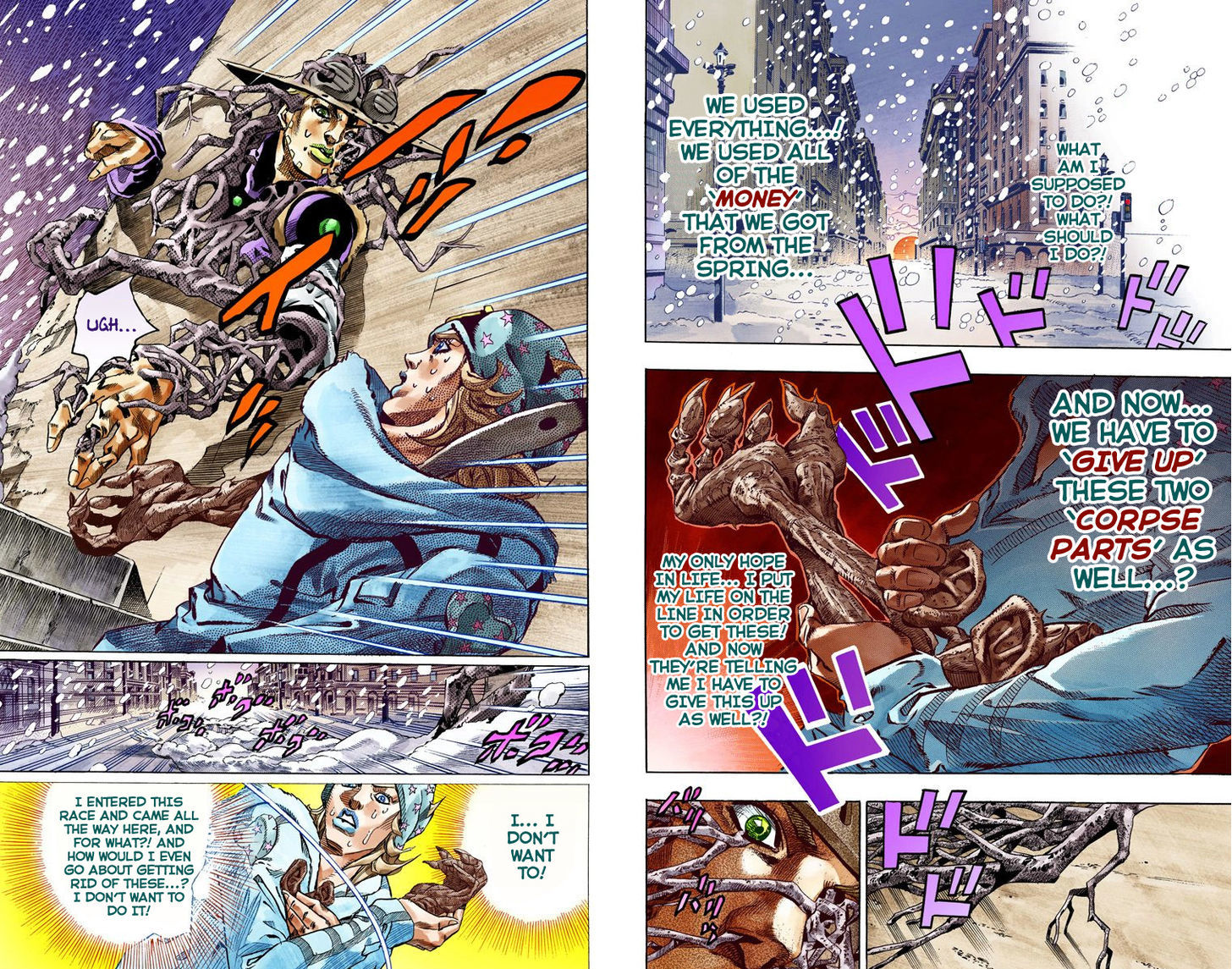 Steel Ball Run - Vol.12 Chapter 48 : Tubular Bells Part 1