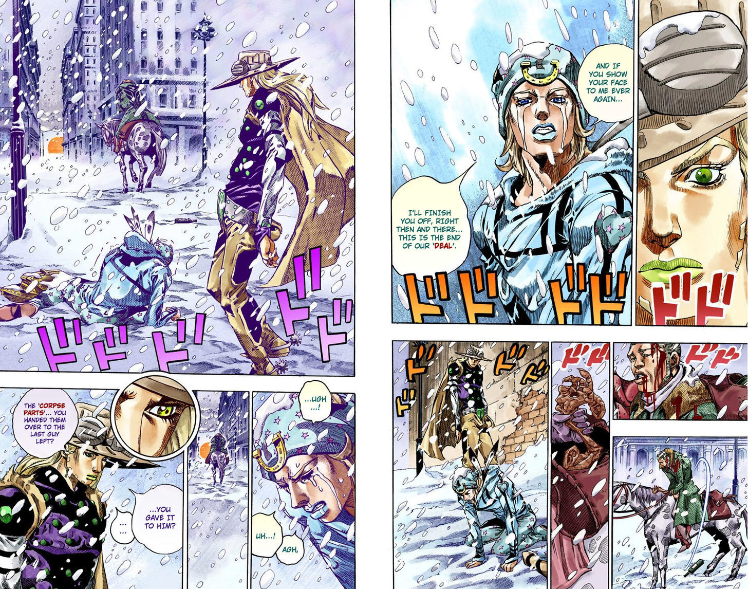 Steel Ball Run - Vol.12 Chapter 48 : Tubular Bells Part 1