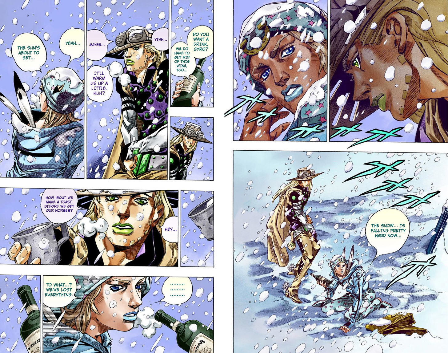 Steel Ball Run - Vol.12 Chapter 48 : Tubular Bells Part 1