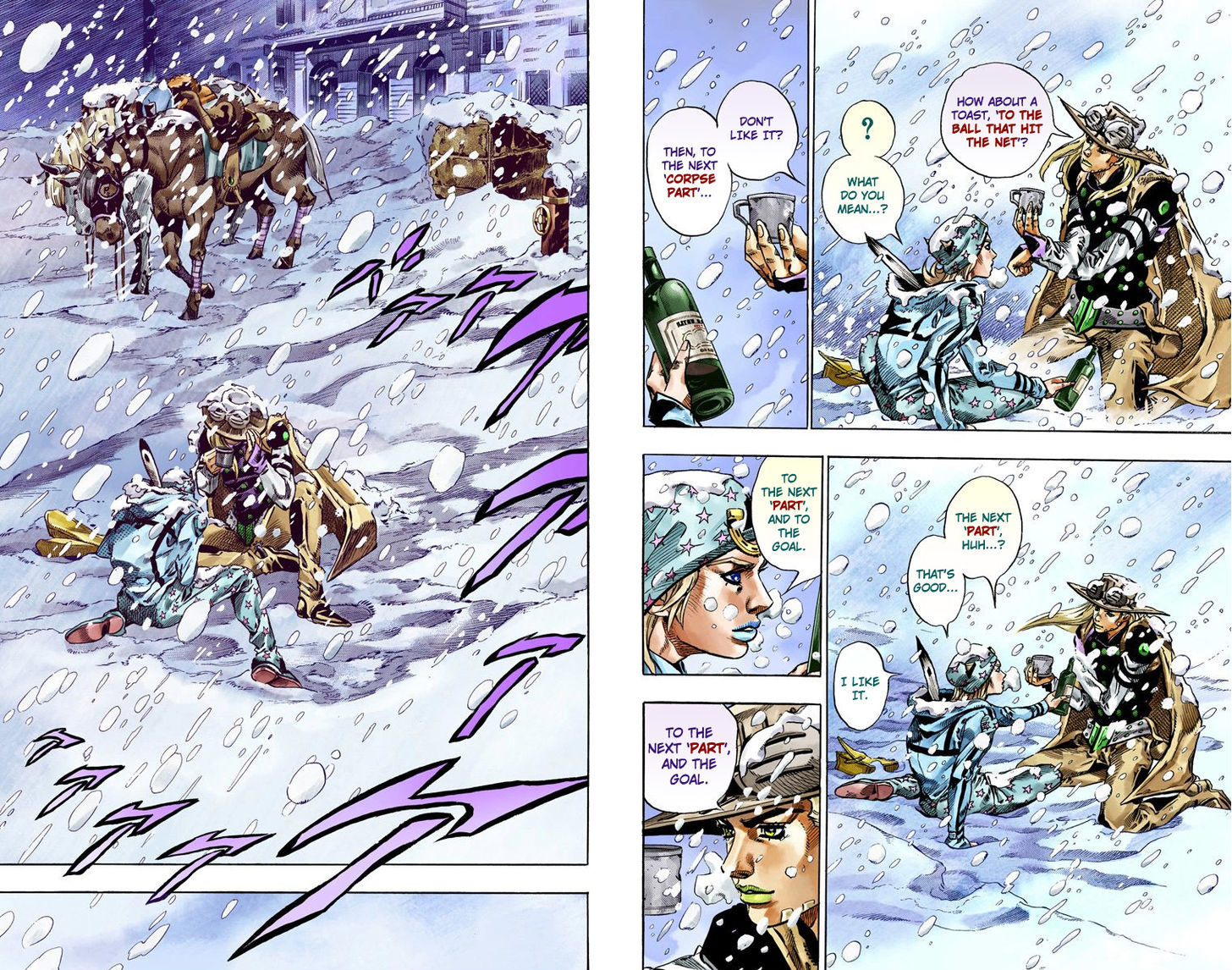 Steel Ball Run - Vol.12 Chapter 48 : Tubular Bells Part 1