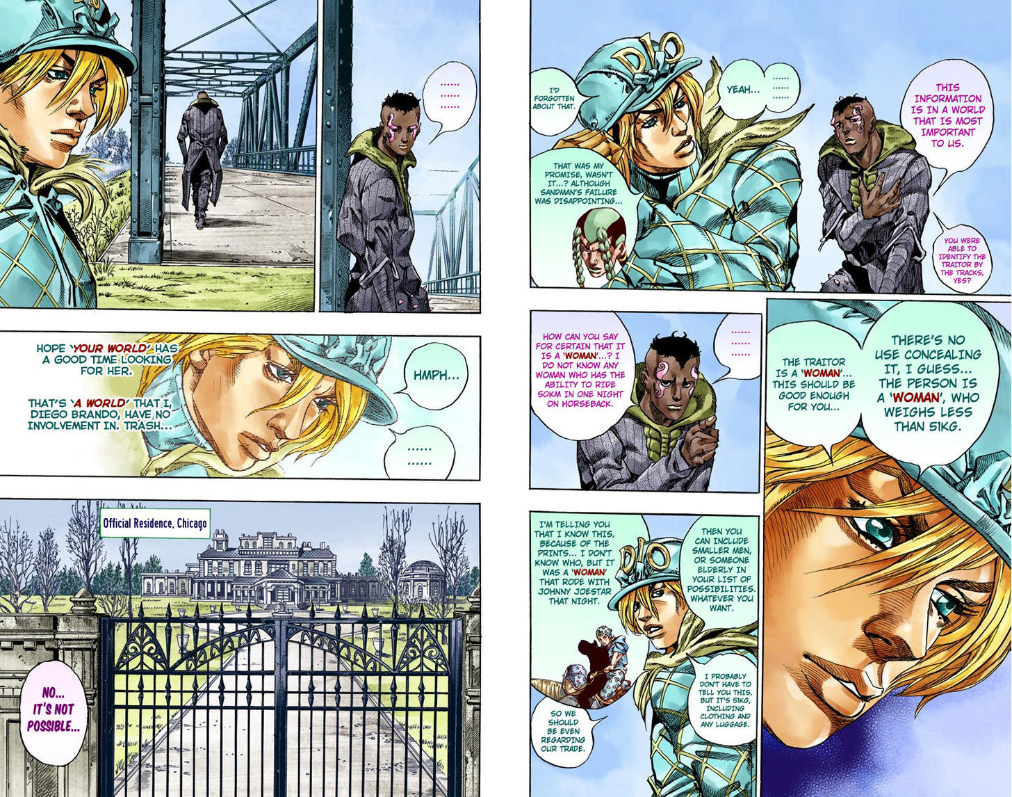 Steel Ball Run - Vol.12 Chapter 48 : Tubular Bells Part 1