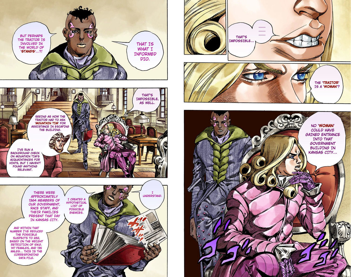 Steel Ball Run - Vol.12 Chapter 48 : Tubular Bells Part 1