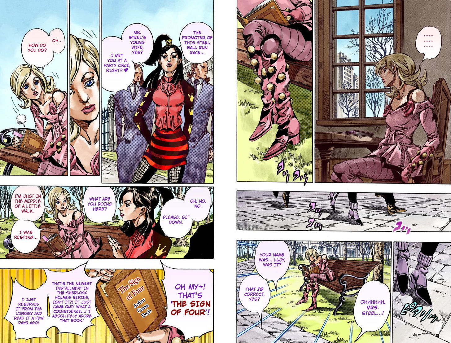 Steel Ball Run - Vol.12 Chapter 48 : Tubular Bells Part 1