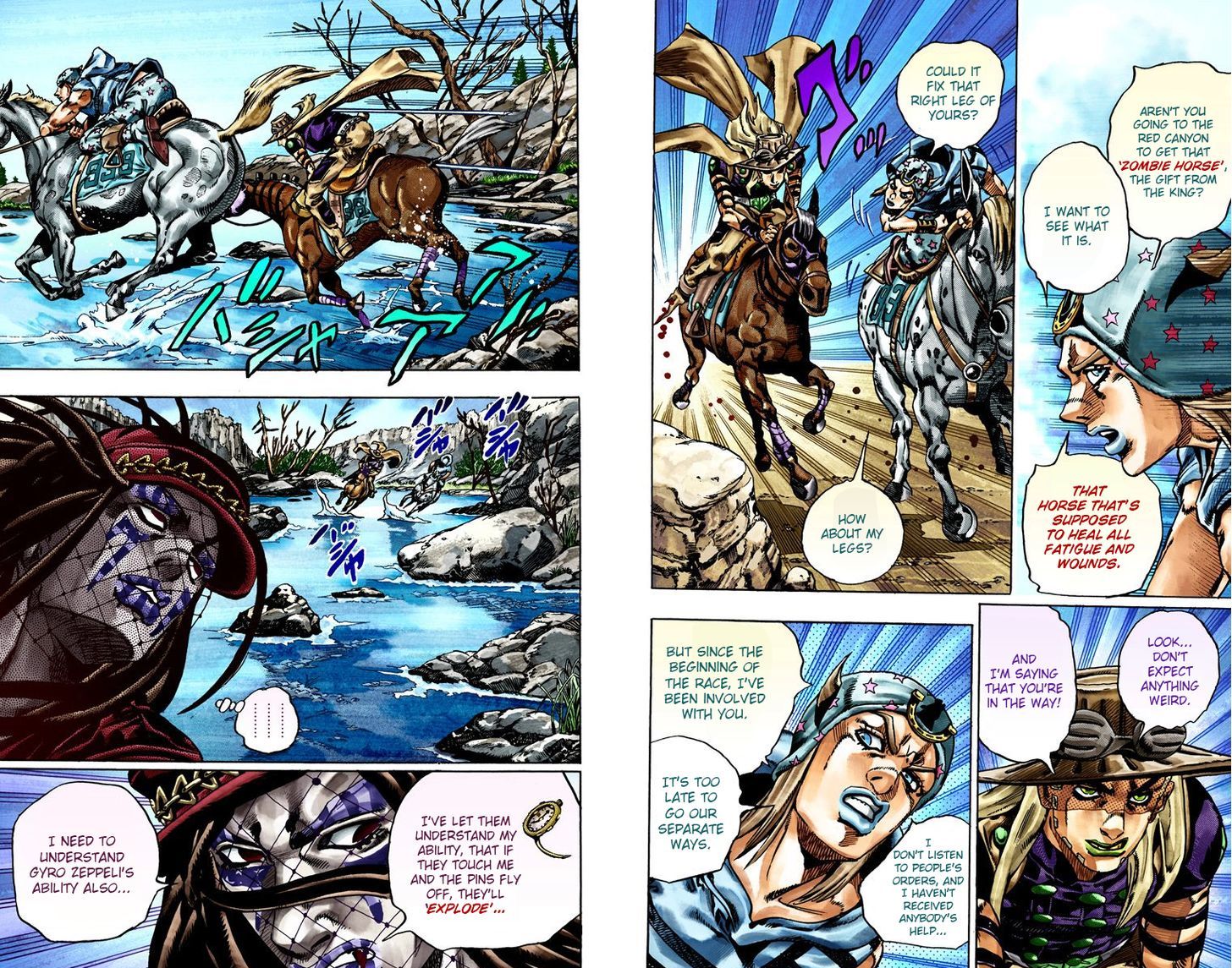 Steel Ball Run - Vol.4 Chapter 23 : The Terrorist From A Far Off Country Part 2