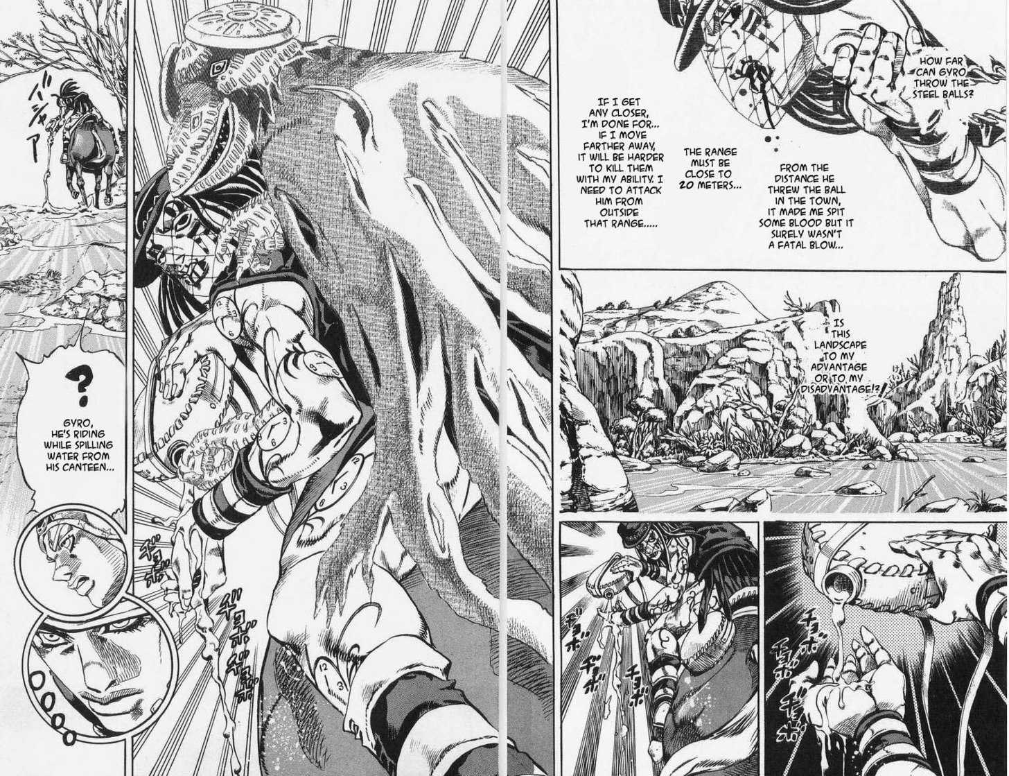 Steel Ball Run - Vol.4 Chapter 23 : The Terrorist From A Far Off Country Part 2