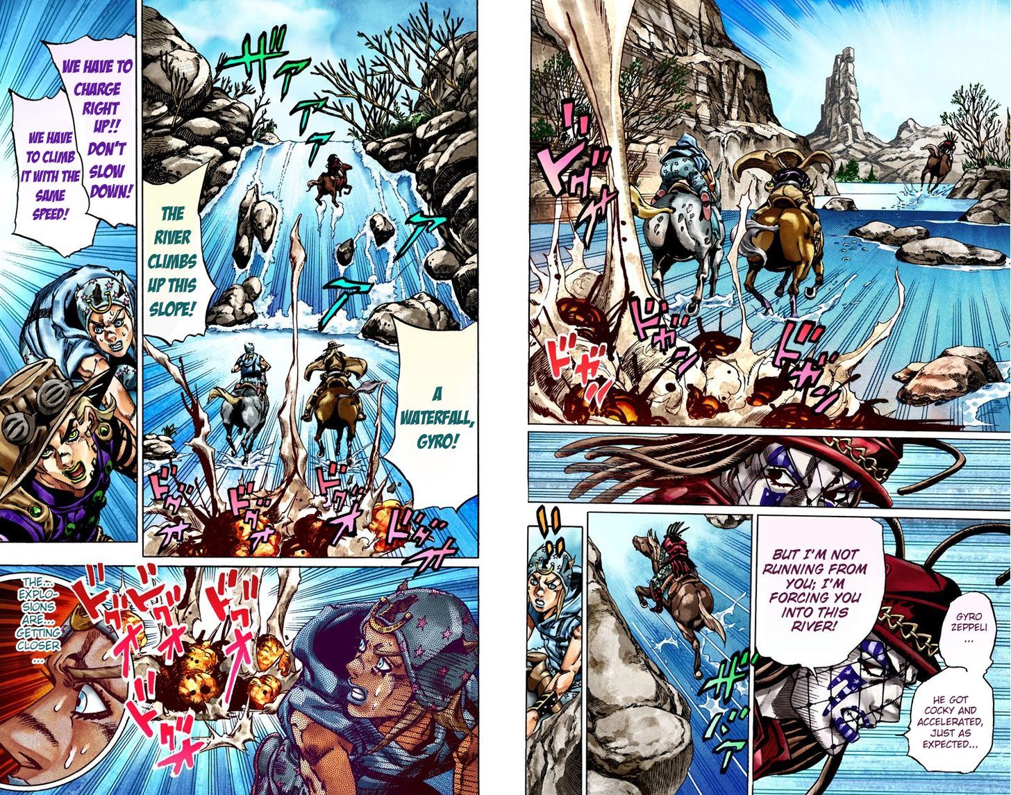 Steel Ball Run - Vol.4 Chapter 23 : The Terrorist From A Far Off Country Part 2