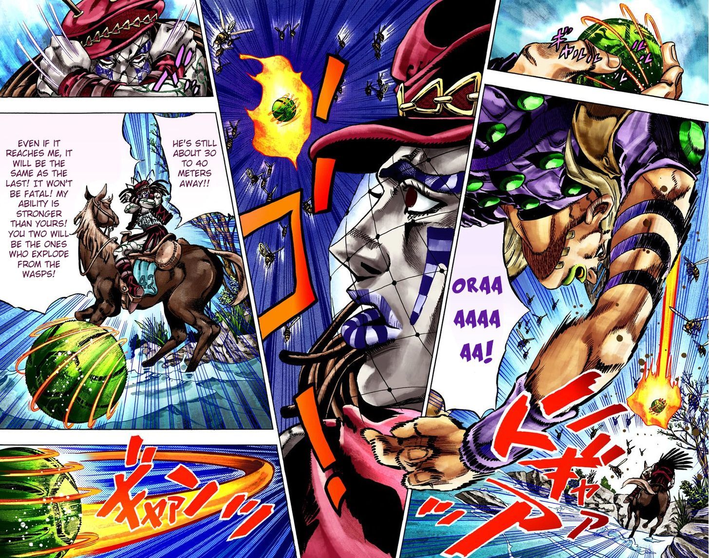 Steel Ball Run - Vol.4 Chapter 23 : The Terrorist From A Far Off Country Part 2