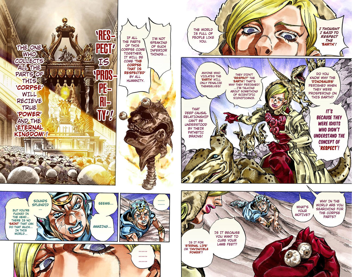 Steel Ball Run - Vol.7 Chapter 31 : Scary Monsters Part 4