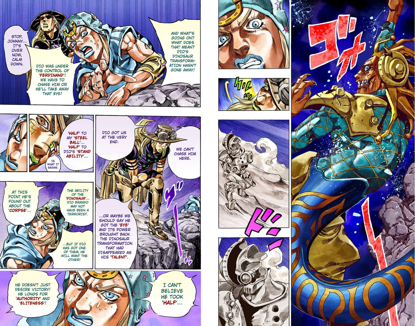 Steel Ball Run - Vol.7 Chapter 31 : Scary Monsters Part 4