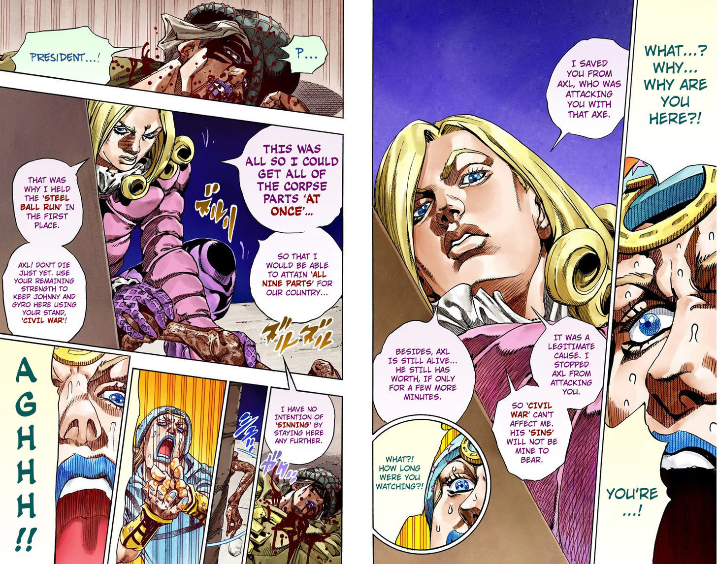 Steel Ball Run - Vol.15 Chapter 59 : Gettysburg's Dream