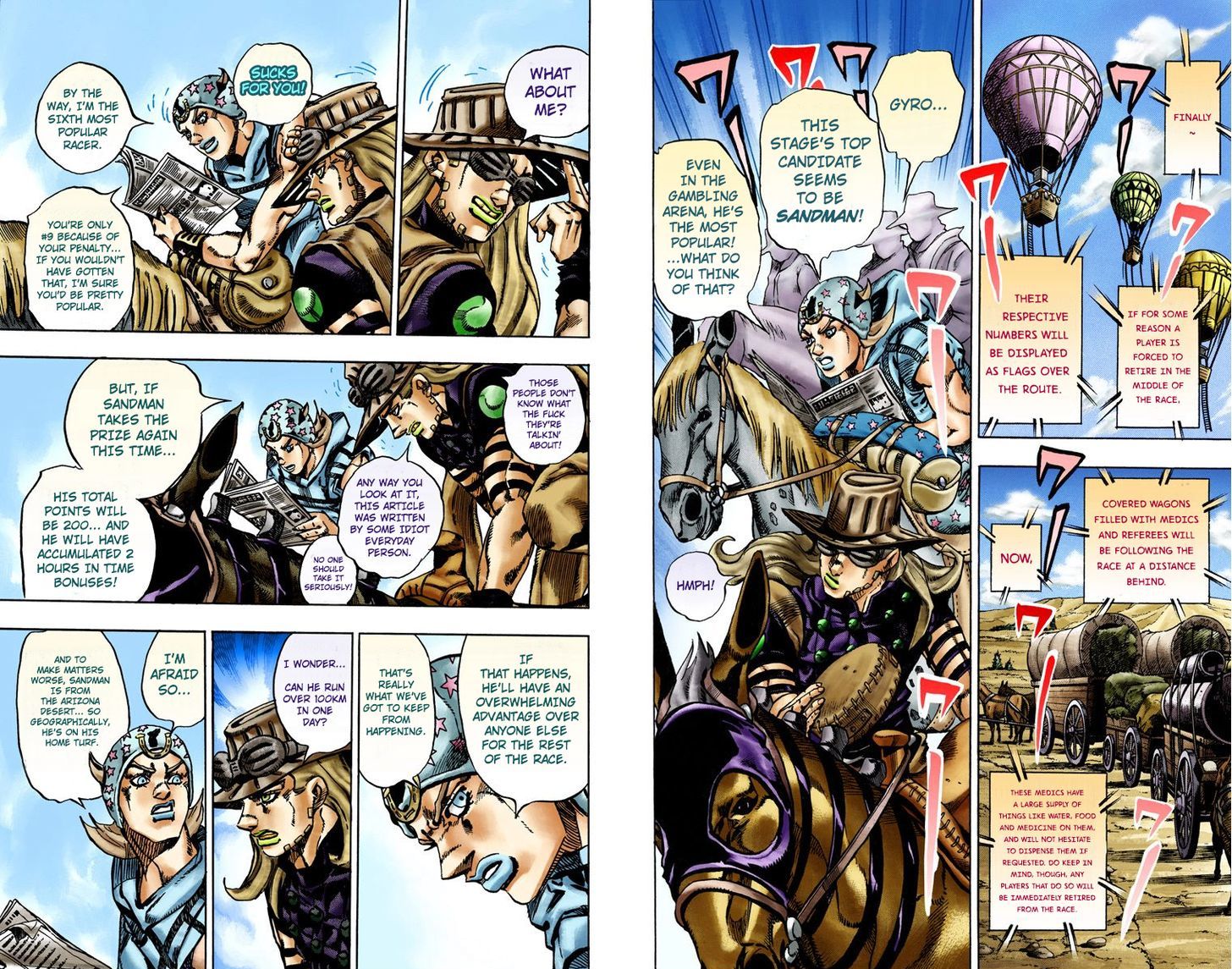 Steel Ball Run - Vol.3 Chapter 13