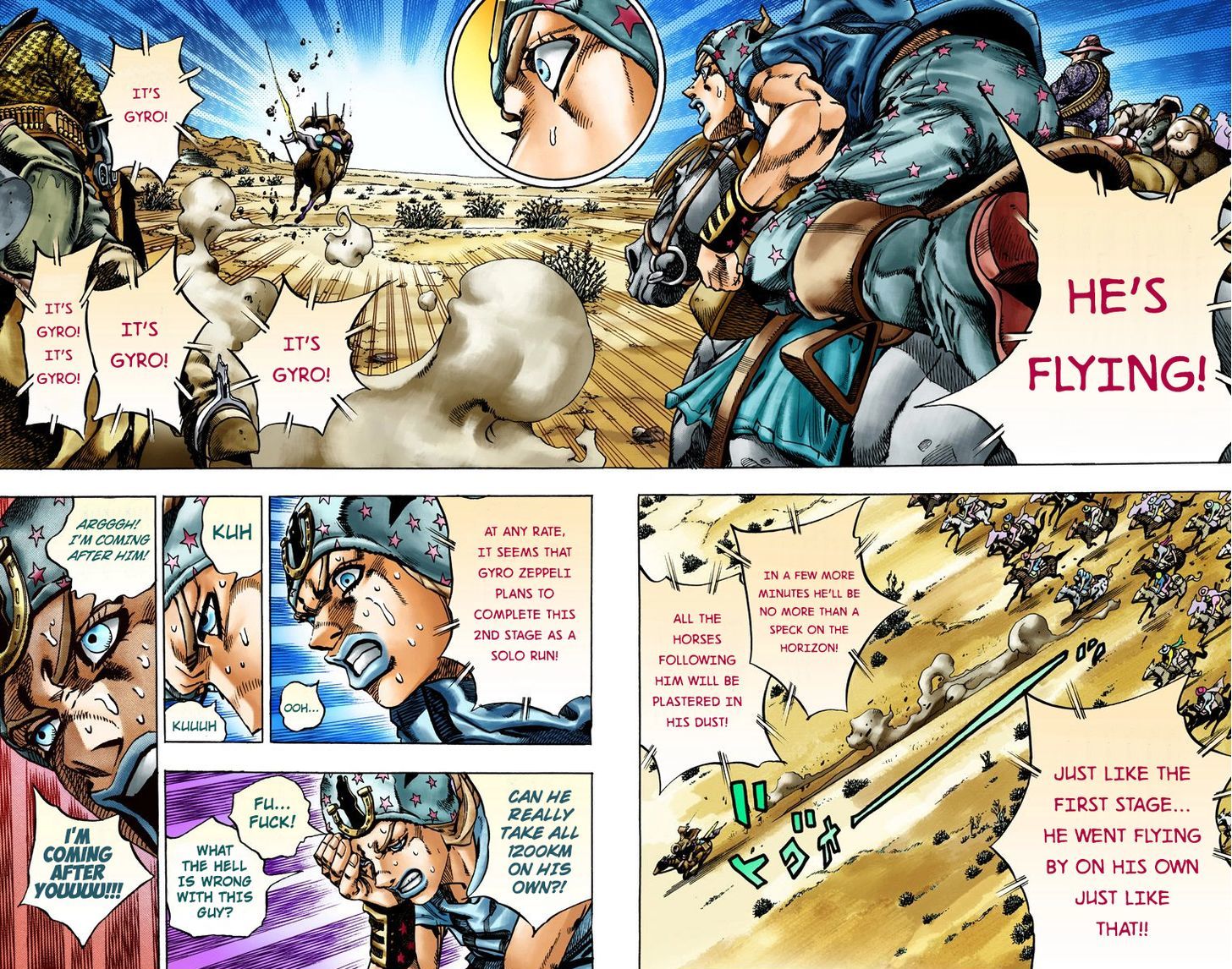 Steel Ball Run - Vol.3 Chapter 13