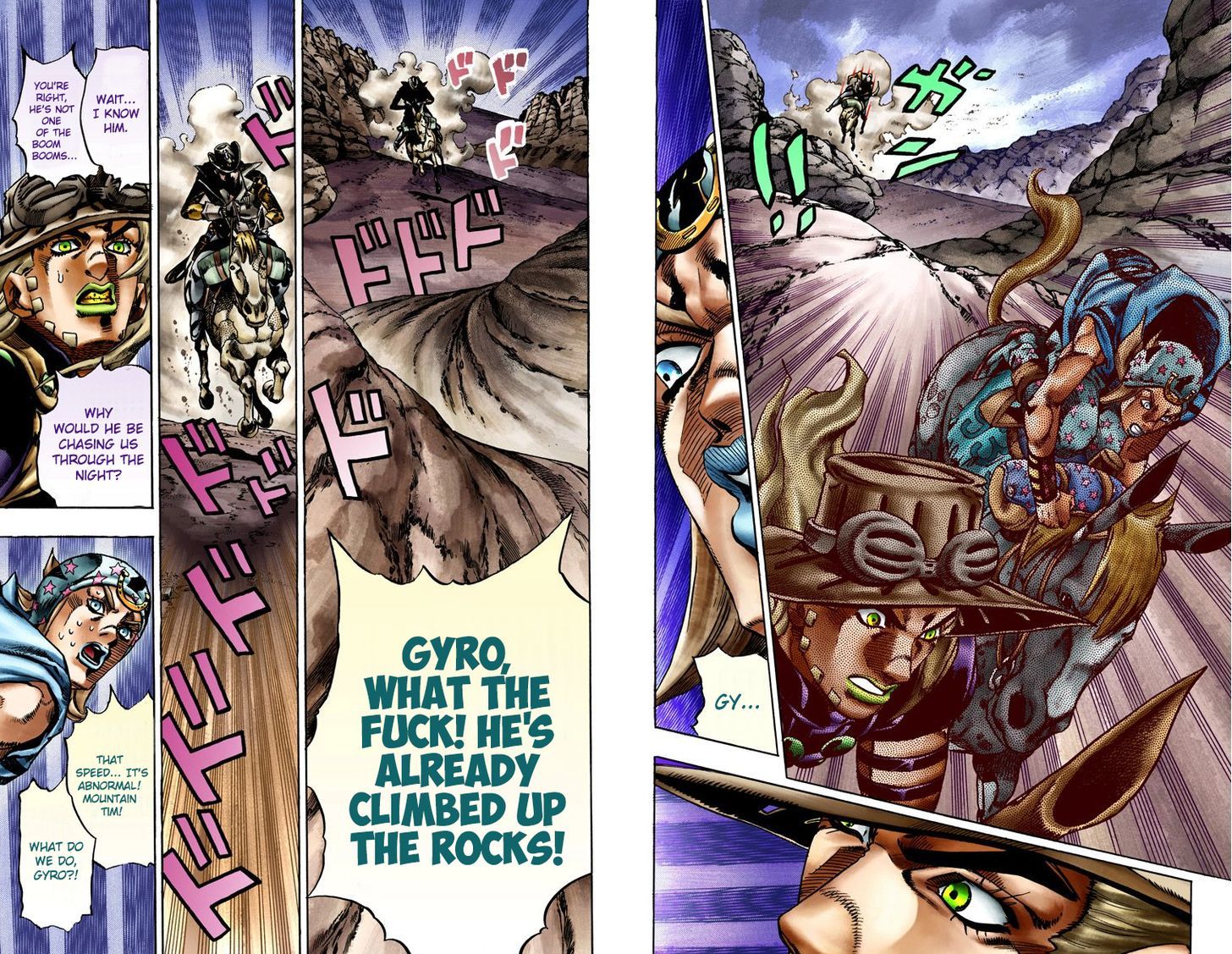 Steel Ball Run - Vol.4 Chapter 18 : The Devil's Palm Part 1