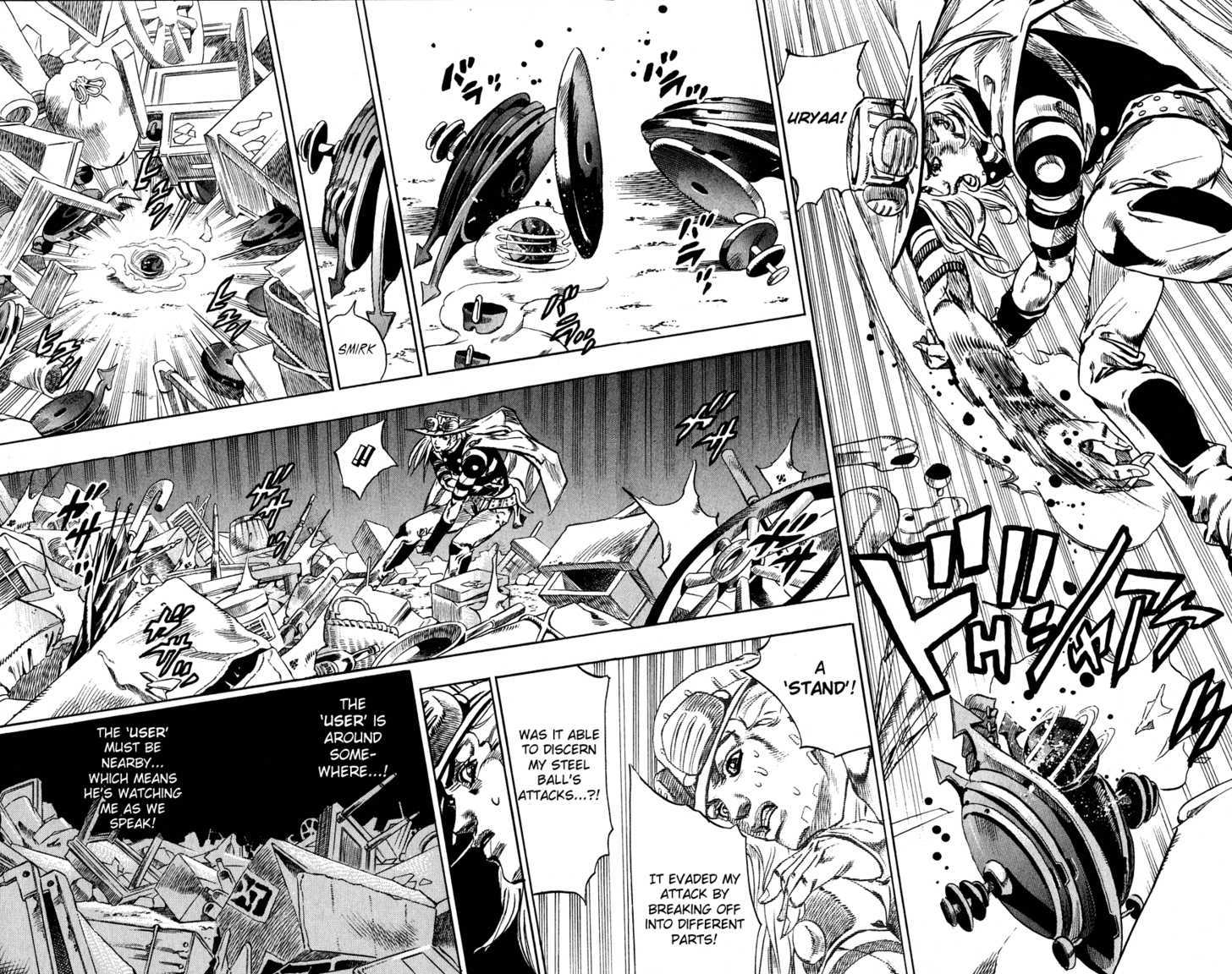 Steel Ball Run - Vol.15 Chapter 57 : Civil War Part 2