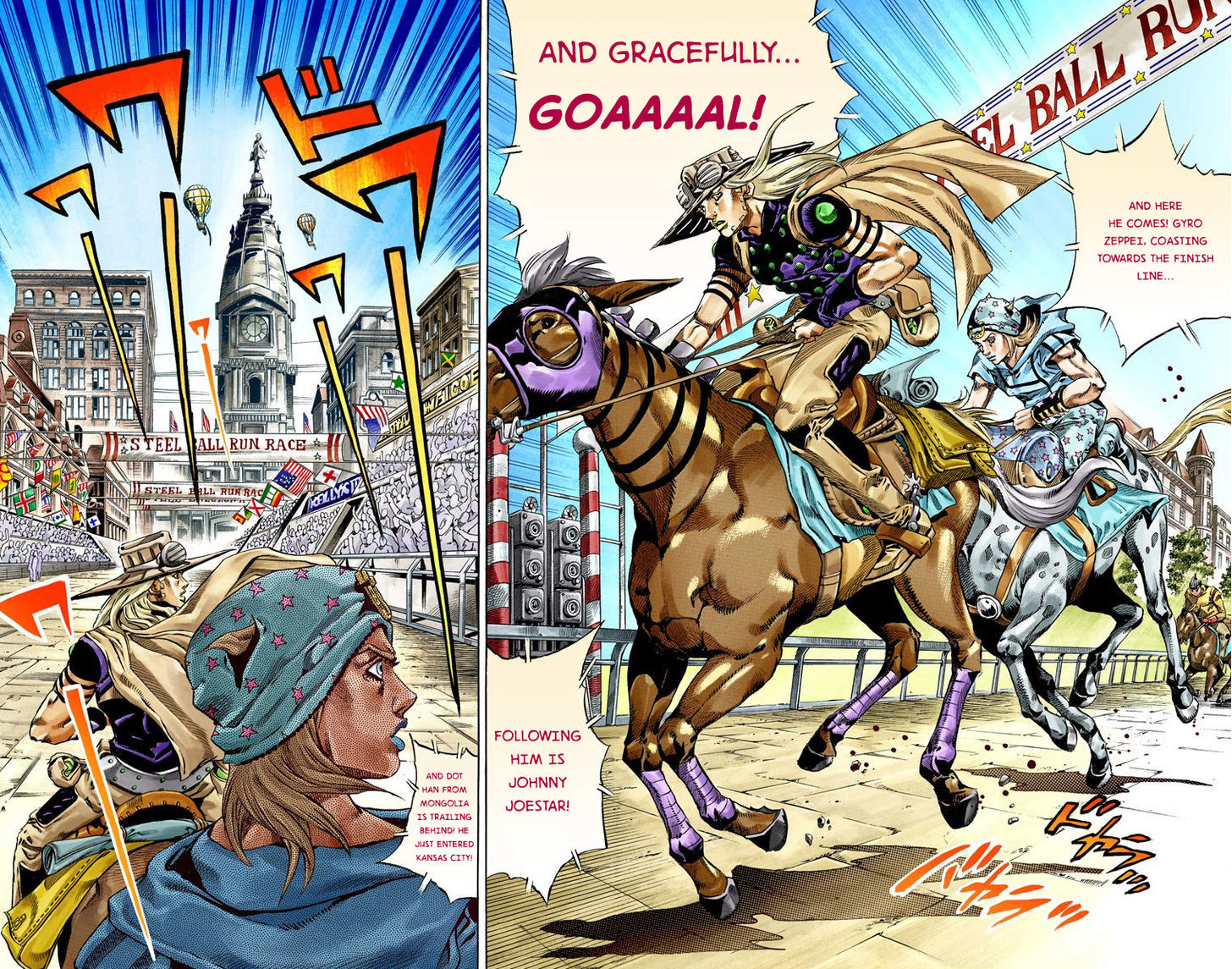 Steel Ball Run - Vol.10 Chapter 40 : The Silent Way Part 1