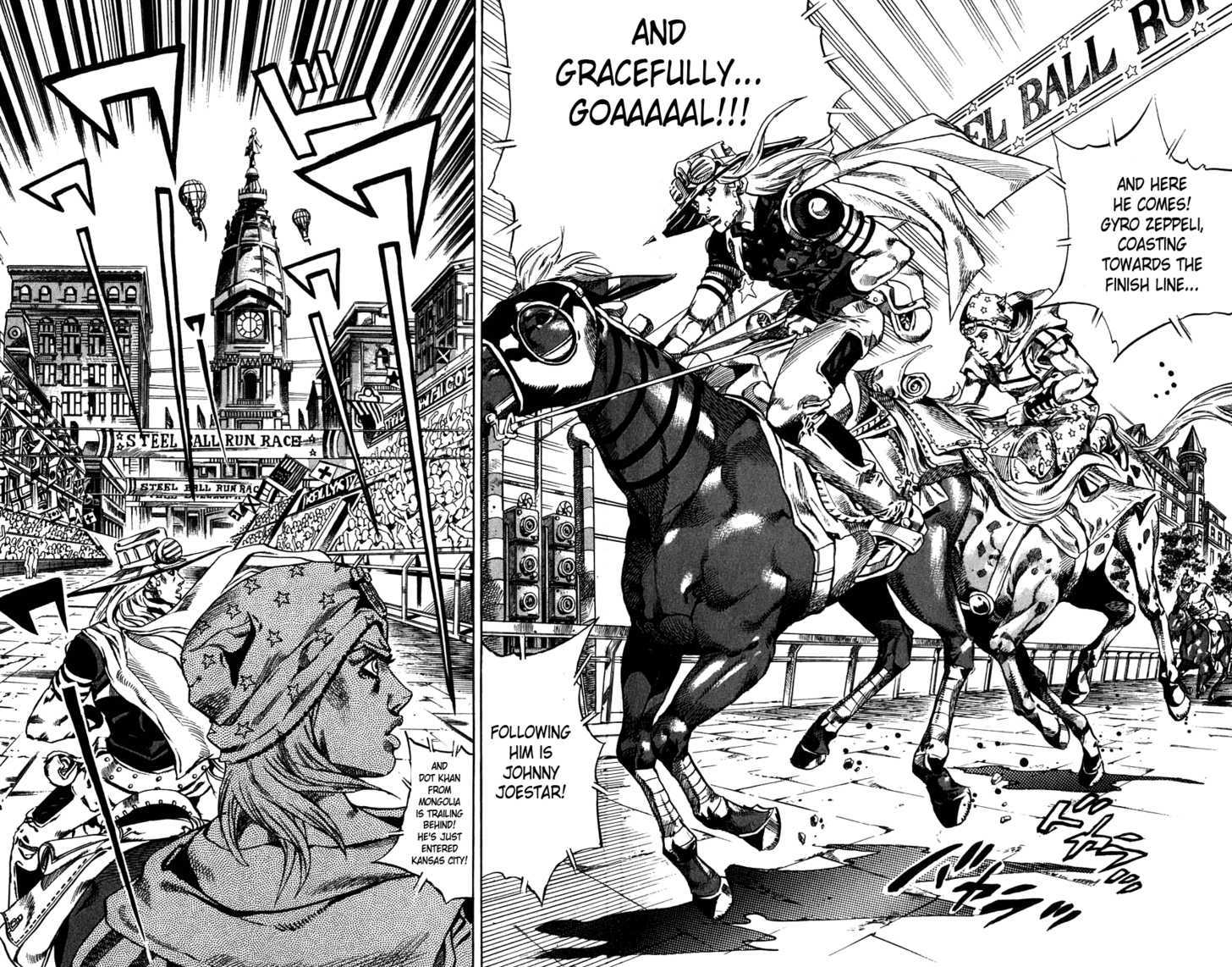 Steel Ball Run - Vol.10 Chapter 40 : The Silent Way Part 1