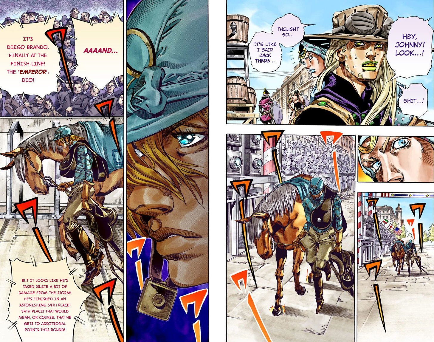 Steel Ball Run - Vol.10 Chapter 40 : The Silent Way Part 1