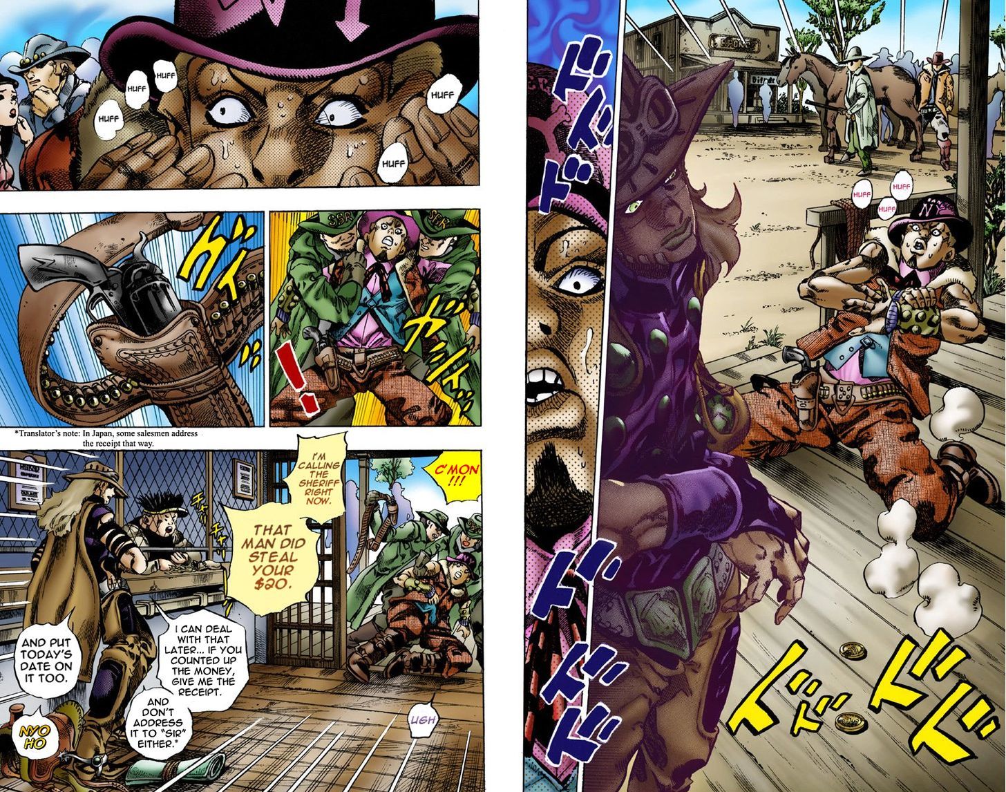 Steel Ball Run - Vol.1 Chapter 2 : Gyro Zeppeli