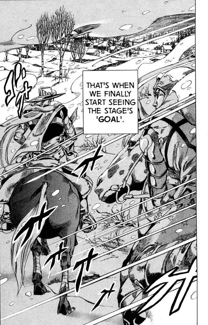 Steel Ball Run - Vol.14 Chapter 55 : The Qualifications For The Victor