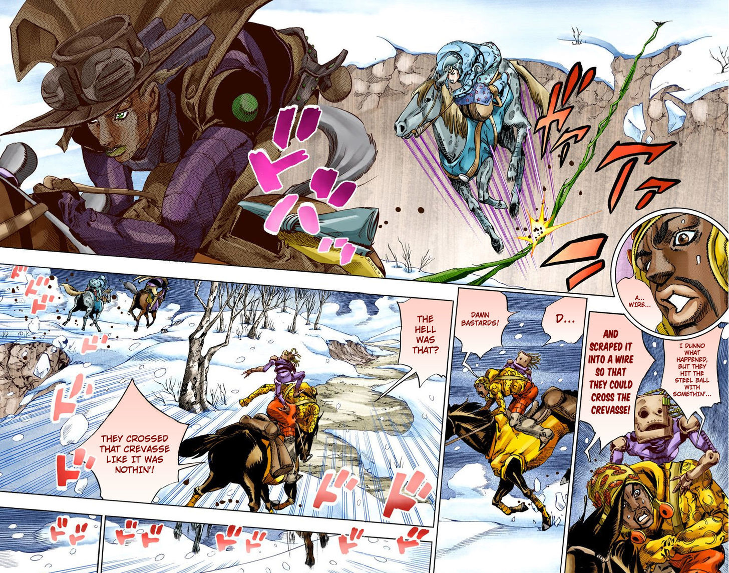 Steel Ball Run - Vol.14 Chapter 55 : The Qualifications For The Victor