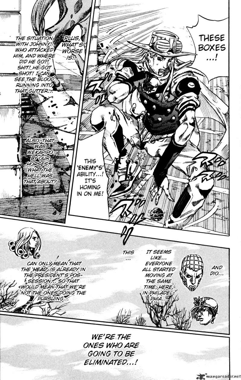 Steel Ball Run - Vol.16 Chapter 65 : Chocolate Disco 2