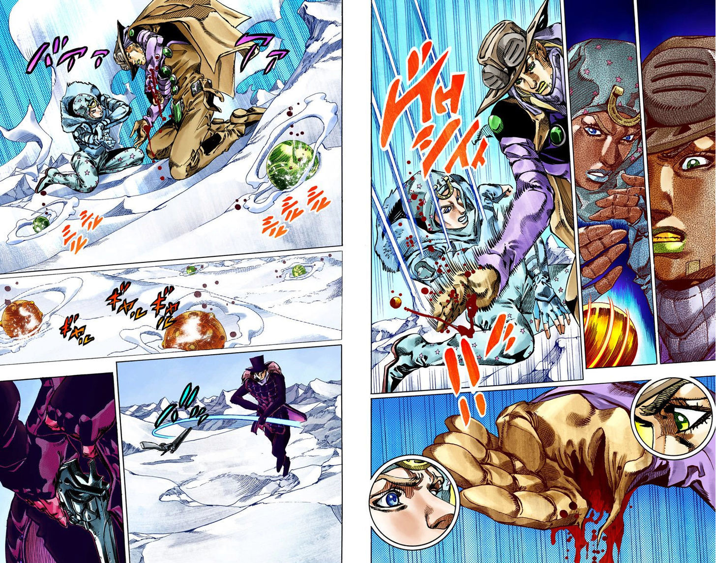 Steel Ball Run - Vol.14 Chapter 53 : Wrecking Ball Part 3