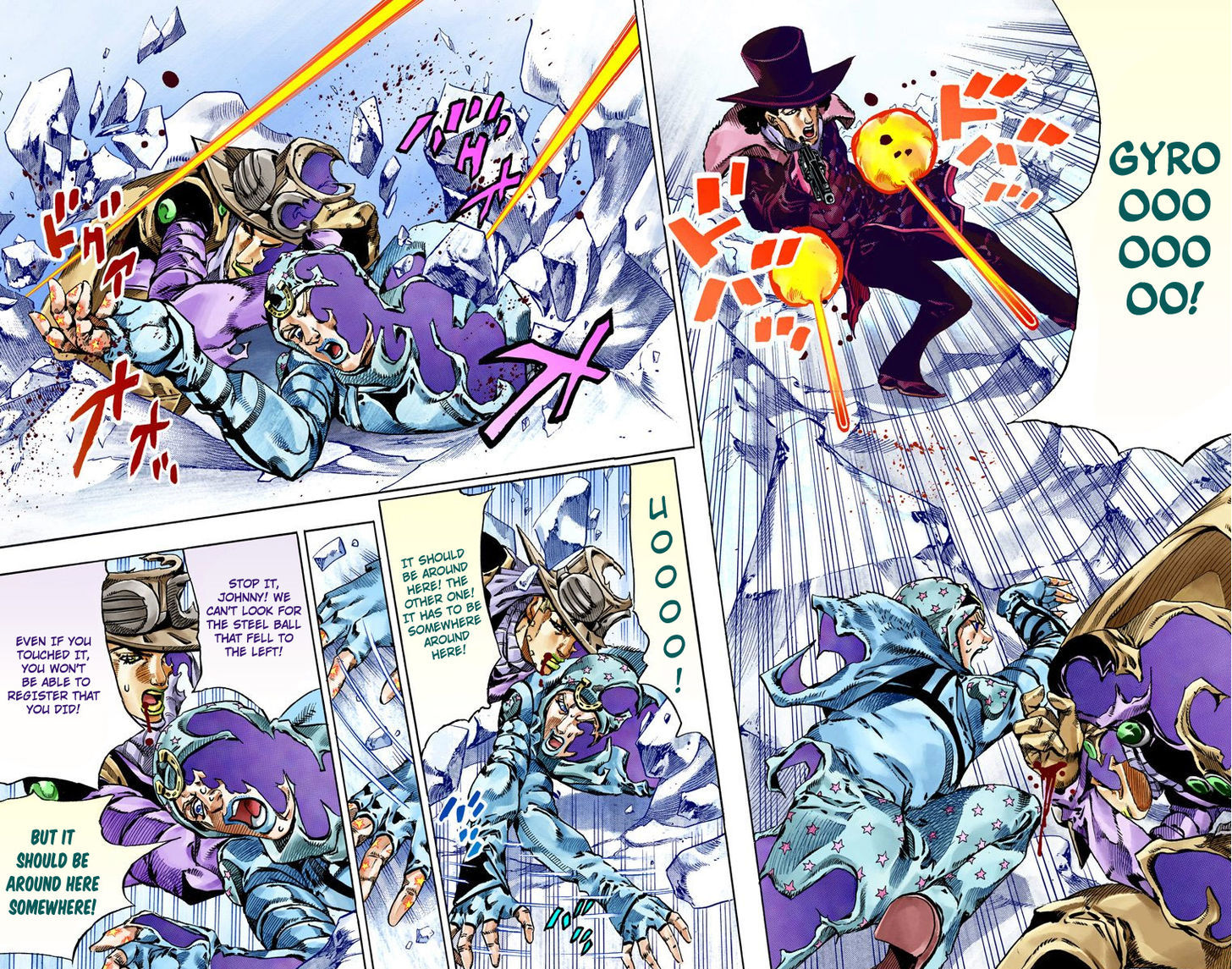 Steel Ball Run - Vol.14 Chapter 53 : Wrecking Ball Part 3