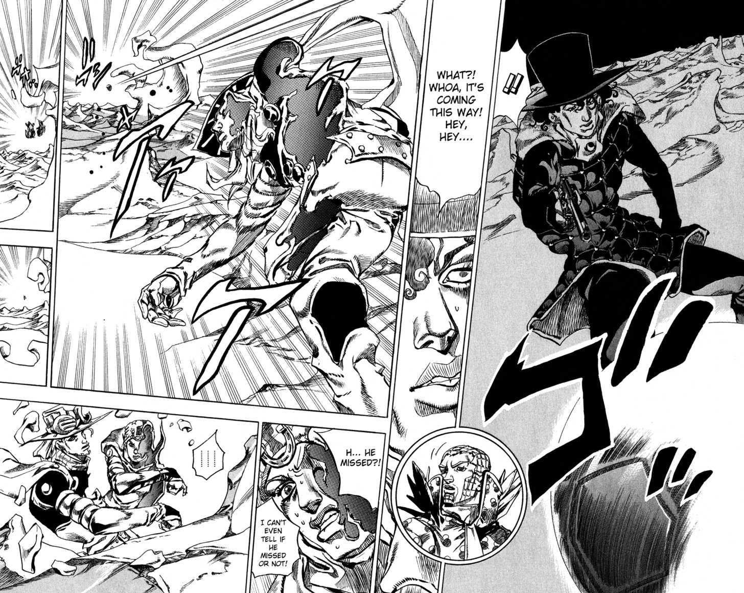 Steel Ball Run - Vol.14 Chapter 53 : Wrecking Ball Part 3