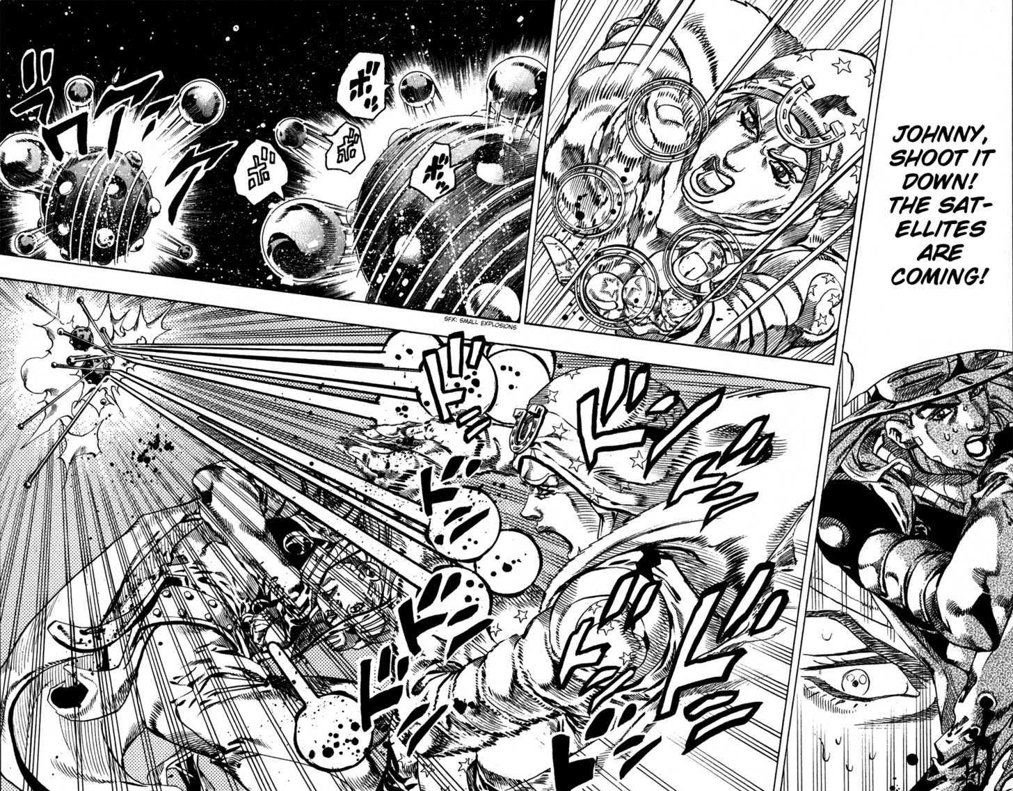 Steel Ball Run - Vol.14 Chapter 53 : Wrecking Ball Part 3