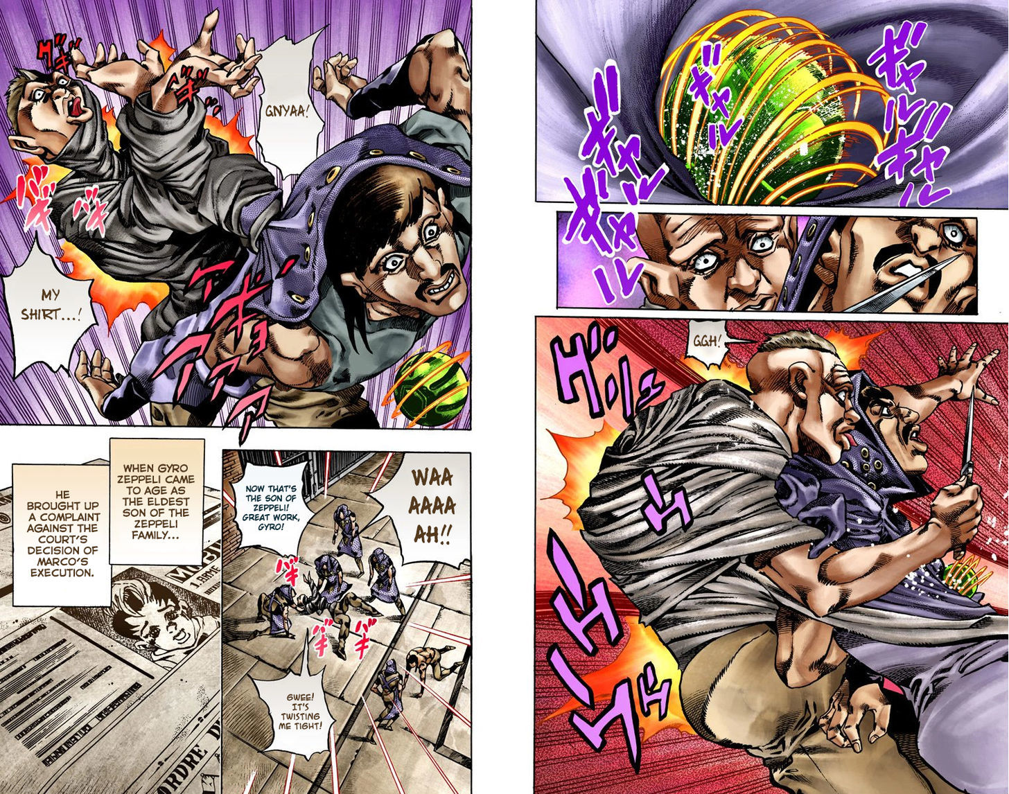 Steel Ball Run - Vol.4 Chapter 21 : The Duty Of Gyro Zeppeli Part 2