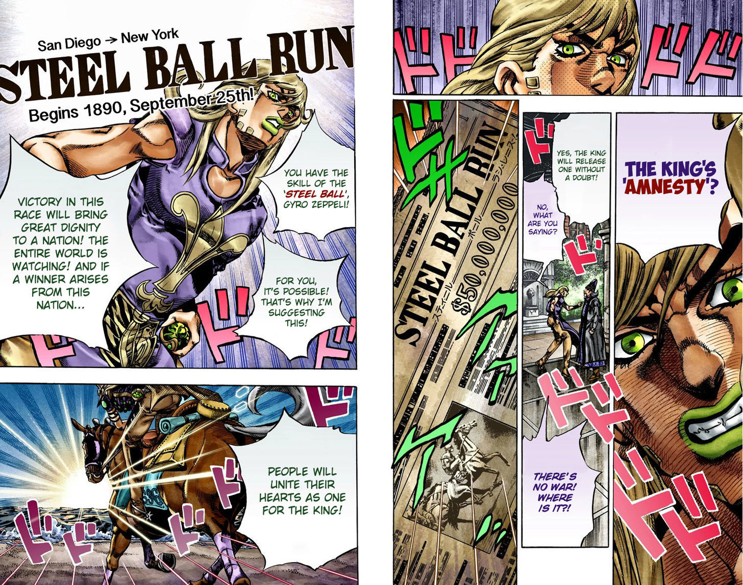 Steel Ball Run - Vol.4 Chapter 21 : The Duty Of Gyro Zeppeli Part 2