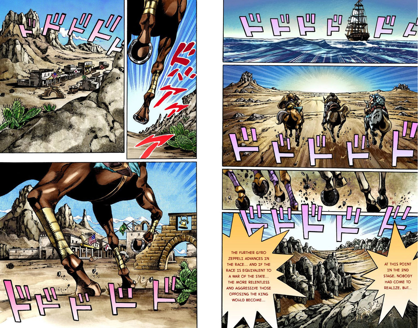 Steel Ball Run - Vol.4 Chapter 21 : The Duty Of Gyro Zeppeli Part 2