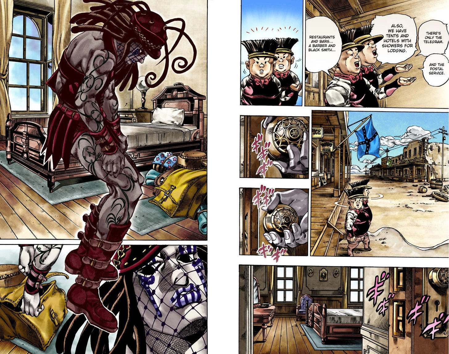 Steel Ball Run - Vol.4 Chapter 21 : The Duty Of Gyro Zeppeli Part 2