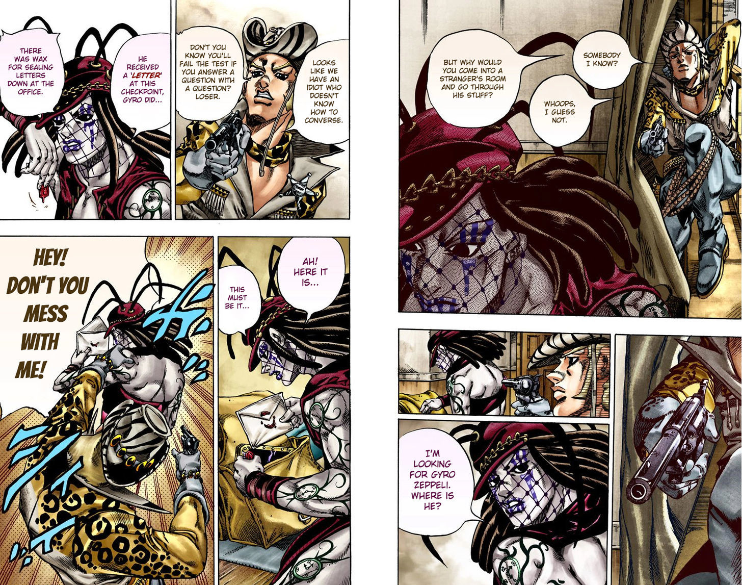 Steel Ball Run - Vol.4 Chapter 21 : The Duty Of Gyro Zeppeli Part 2