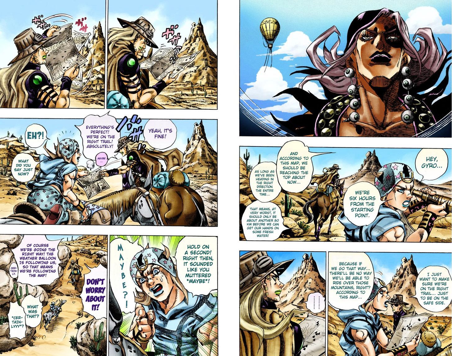 Steel Ball Run - Vol.3 Chapter 14 : Across The Arizona Desert: Continuing Along The Shortest Route