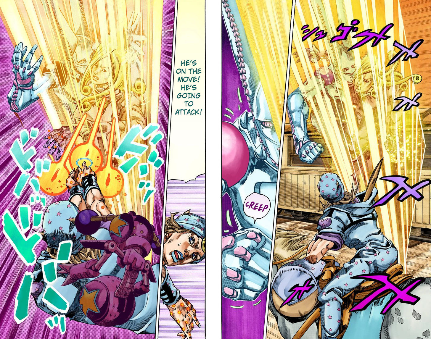 Steel Ball Run - Vol.20 Chapter 79 : D4C (Part 12)