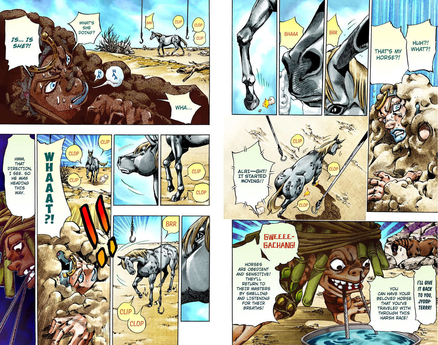 Steel Ball Run - Vol.5 Chapter 27 : Tusk Part 3