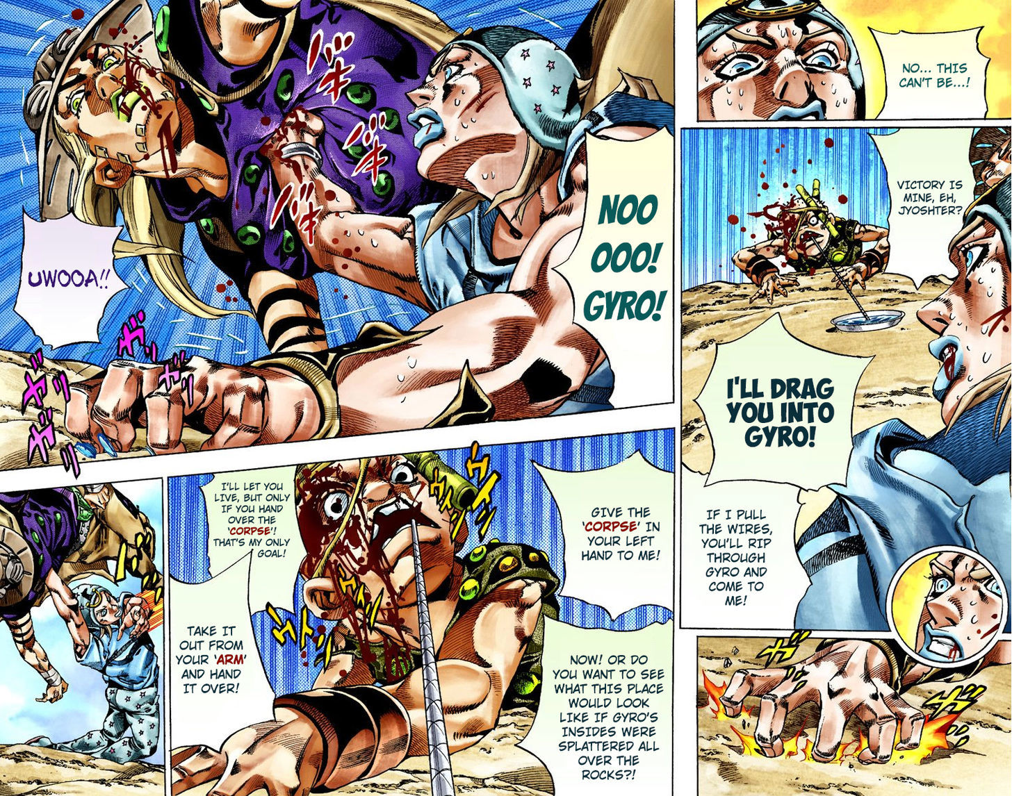 Steel Ball Run - Vol.5 Chapter 27 : Tusk Part 3