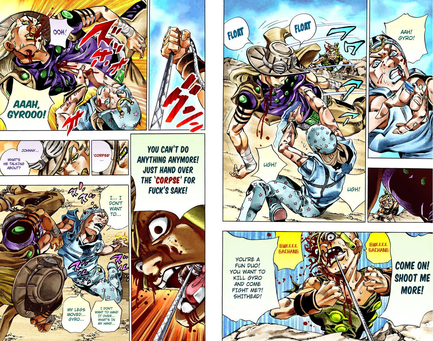 Steel Ball Run - Vol.5 Chapter 27 : Tusk Part 3