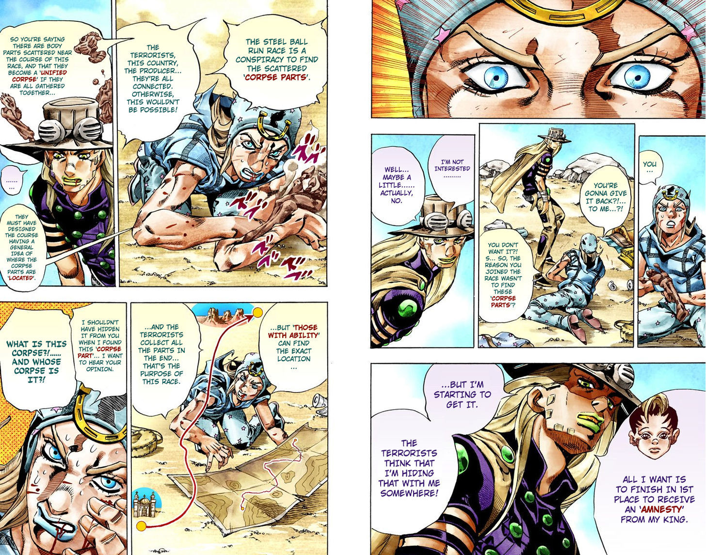 Steel Ball Run - Vol.5 Chapter 27 : Tusk Part 3