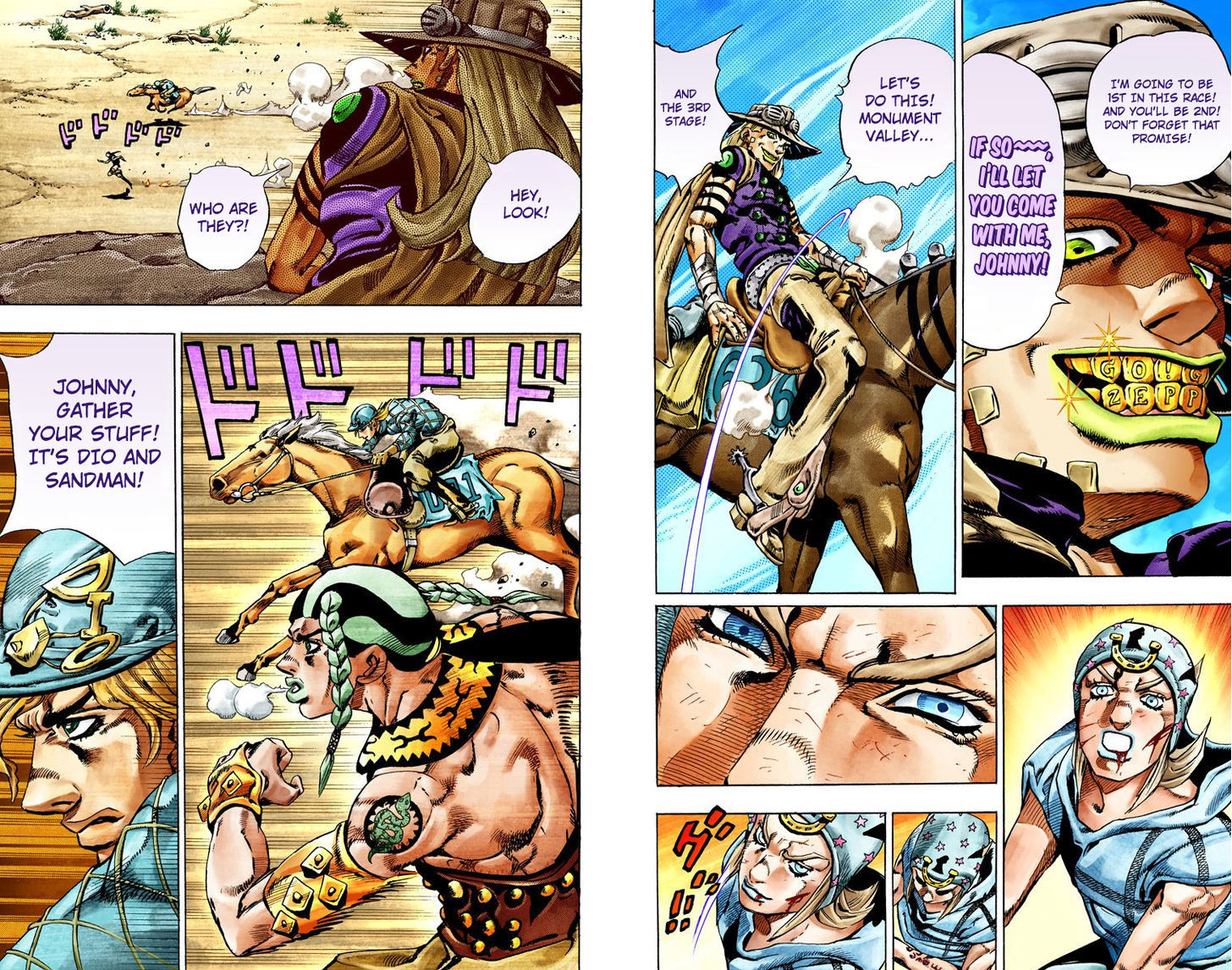 Steel Ball Run - Vol.5 Chapter 27 : Tusk Part 3