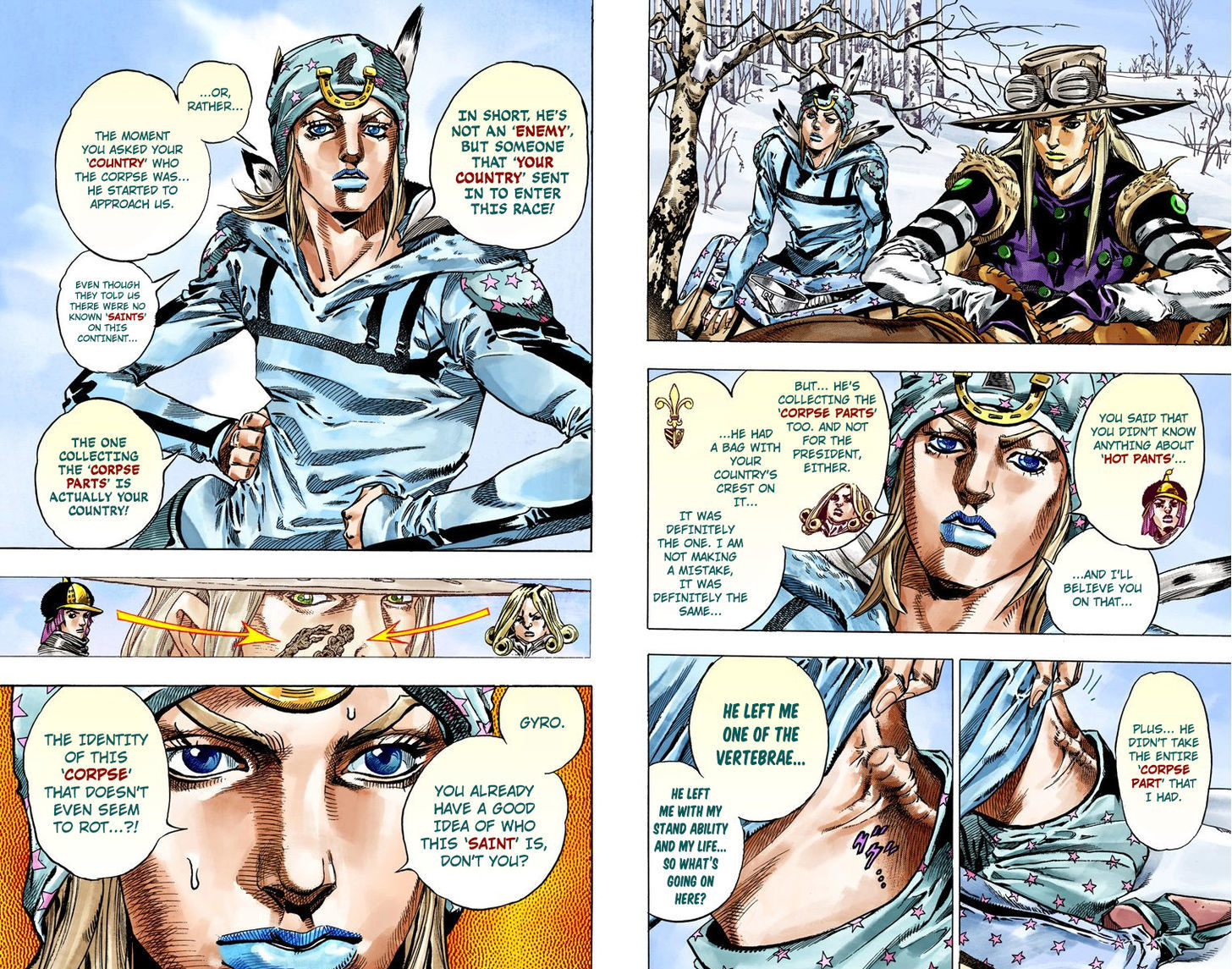 Steel Ball Run - Vol.11 Chapter 45 : The Promised Land: Sugar Mountain Part 1