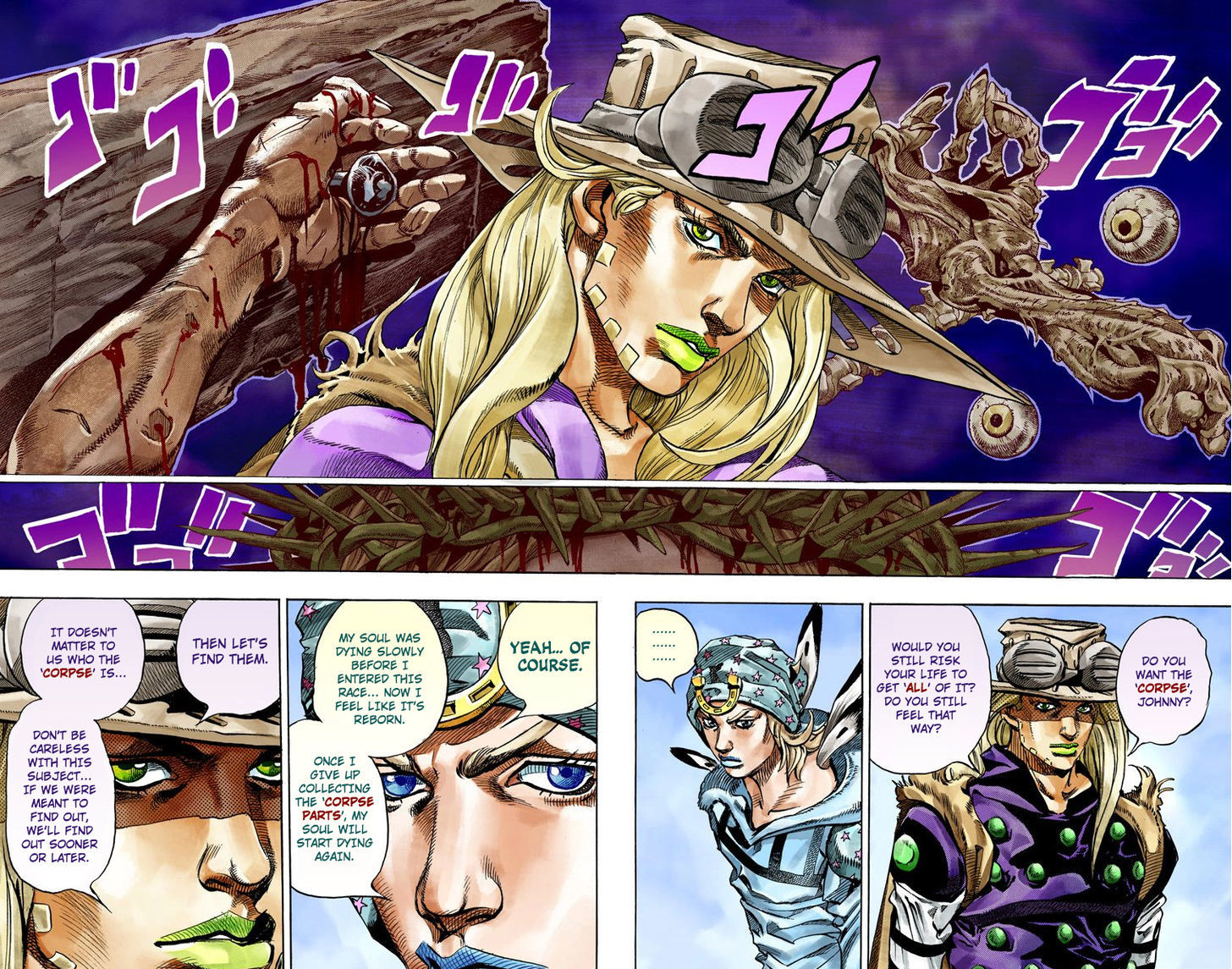 Steel Ball Run - Vol.11 Chapter 45 : The Promised Land: Sugar Mountain Part 1