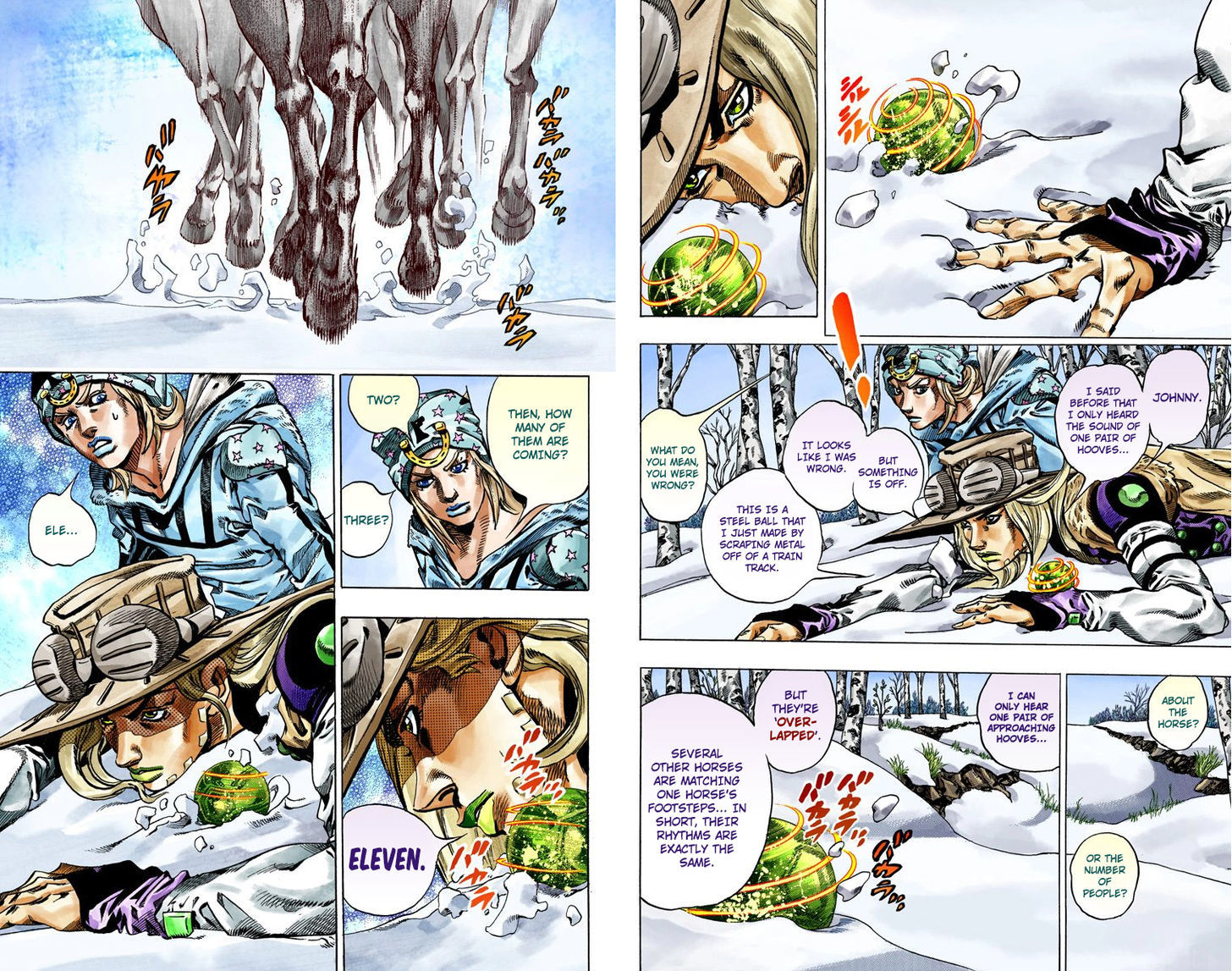 Steel Ball Run - Vol.11 Chapter 45 : The Promised Land: Sugar Mountain Part 1