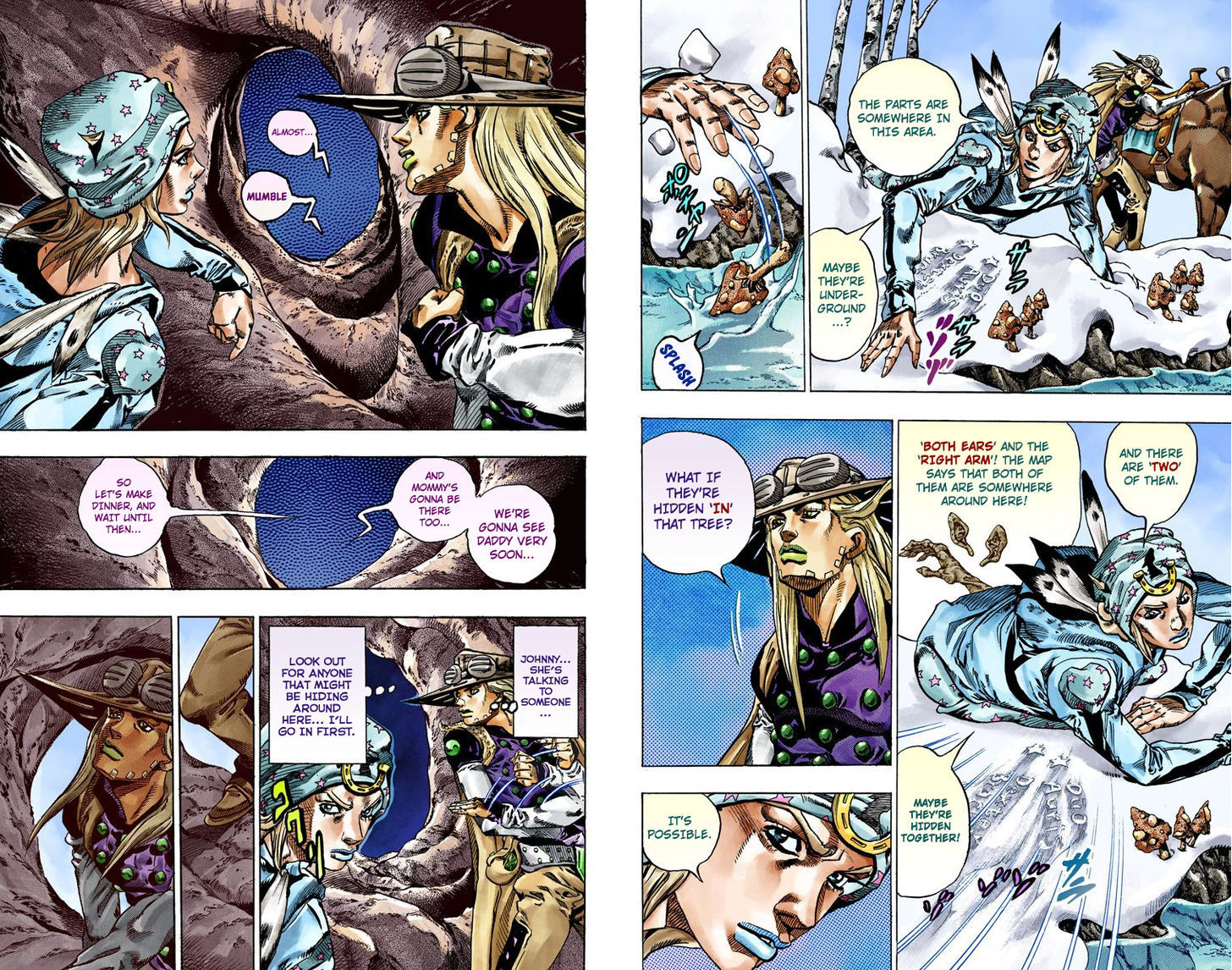 Steel Ball Run - Vol.11 Chapter 45 : The Promised Land: Sugar Mountain Part 1