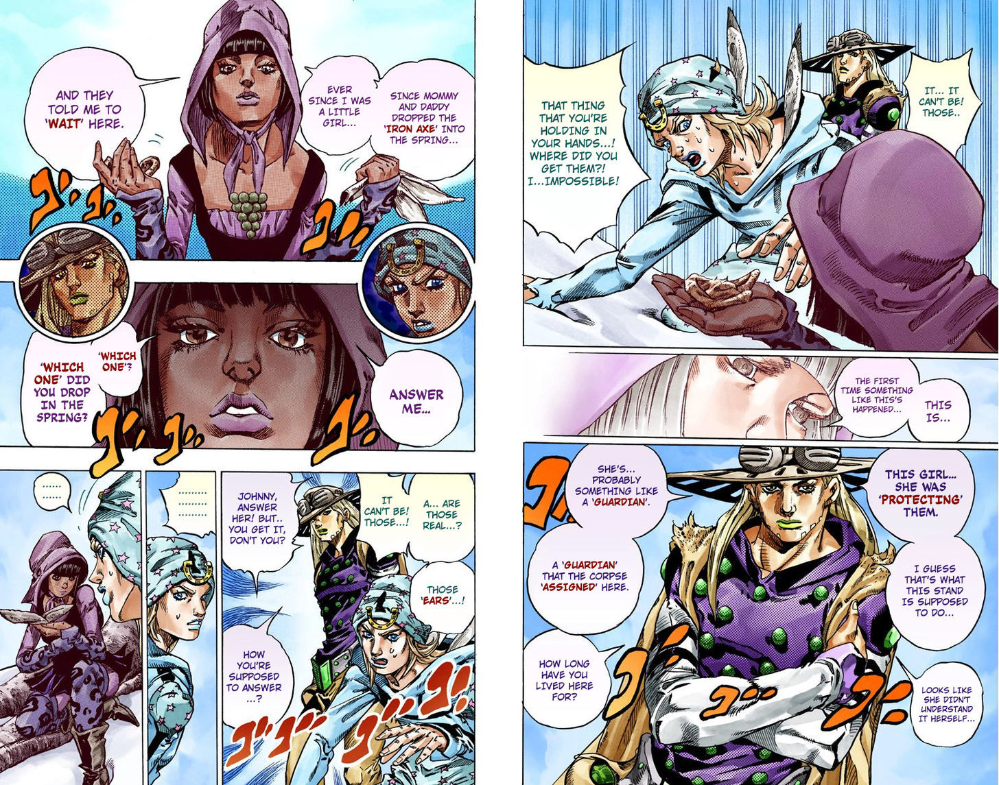 Steel Ball Run - Vol.11 Chapter 45 : The Promised Land: Sugar Mountain Part 1