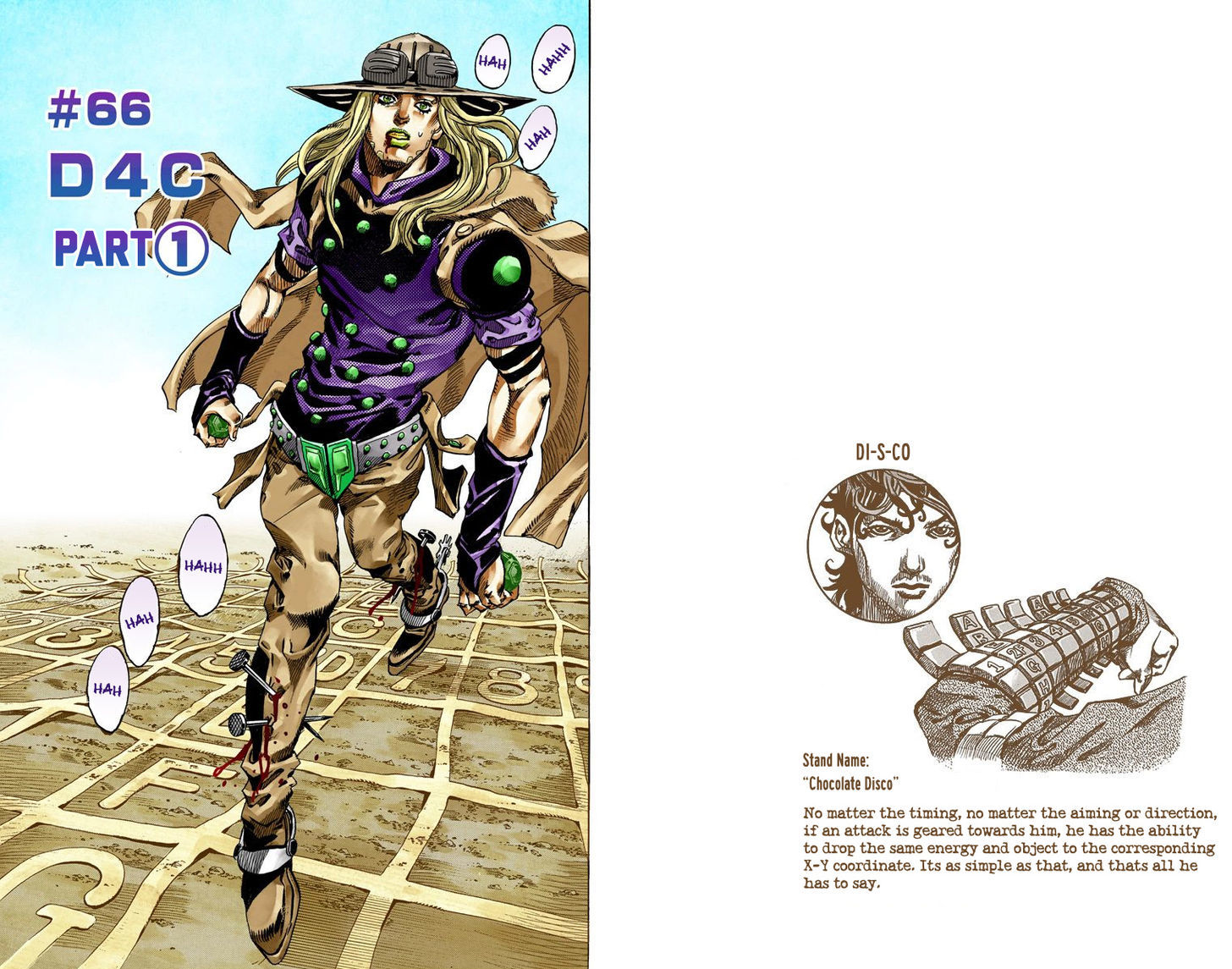 Steel Ball Run - Vol.17 Chapter 66 : D4C (Part 1)