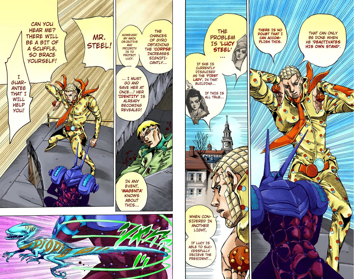 Steel Ball Run - Vol.16 Chapter 62 : Dirty Deeds Done Dirt Cheap