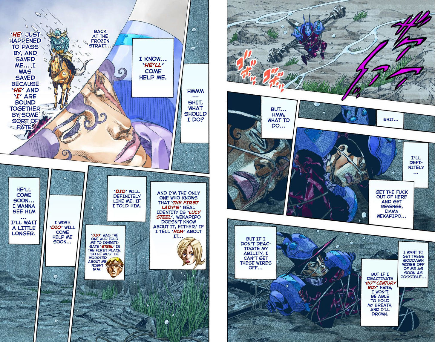 Steel Ball Run - Vol.16 Chapter 62 : Dirty Deeds Done Dirt Cheap