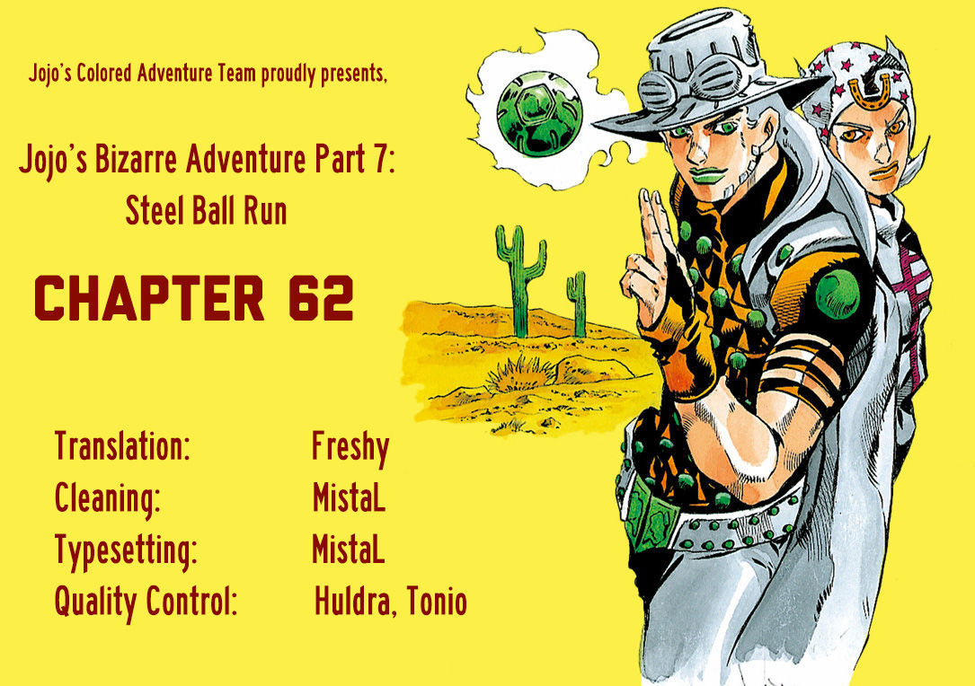 Steel Ball Run - Vol.16 Chapter 62 : Dirty Deeds Done Dirt Cheap